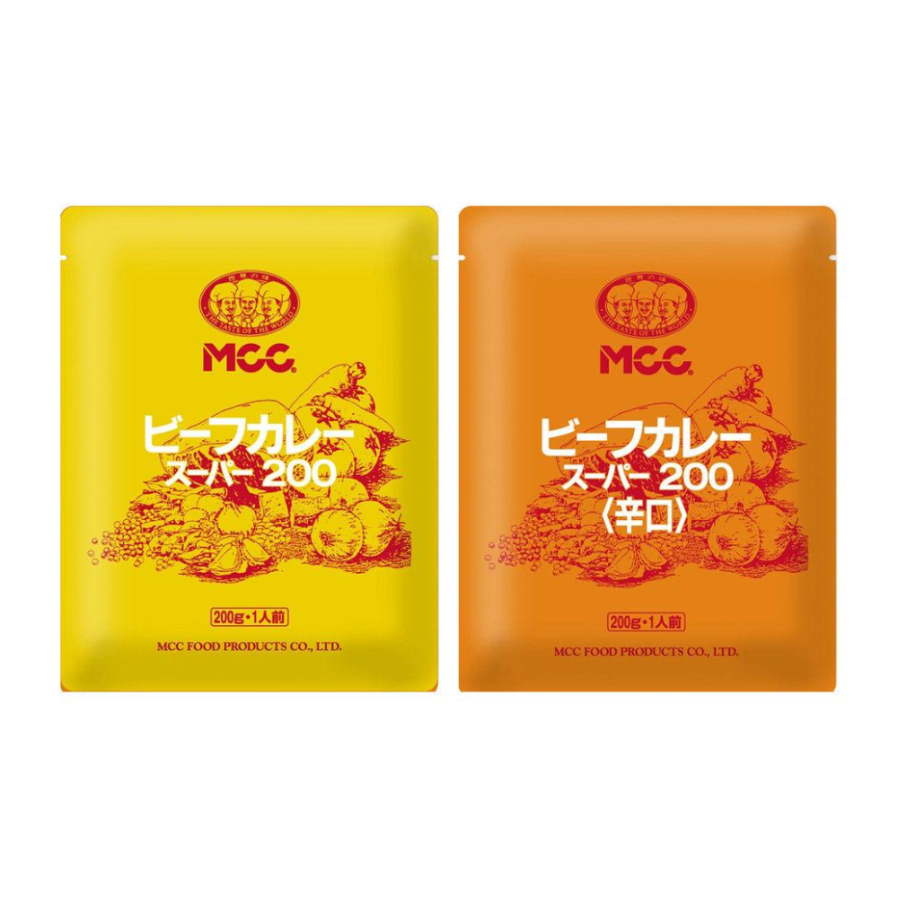MCC 牛肉咖哩 Super 200 200g (原味/辣味)