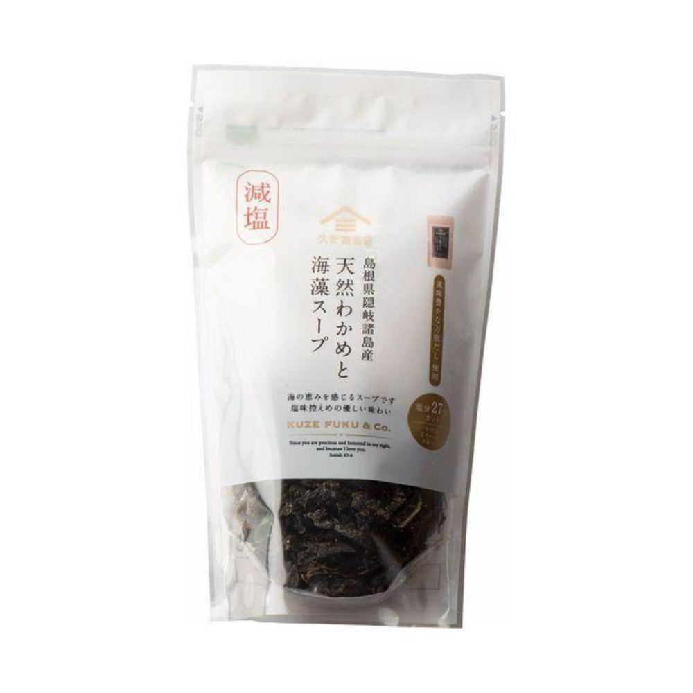 St.Cousair 食品 湯 久世福商店 [減鹽] 天然海帶芽海藻湯 1袋 (60g)