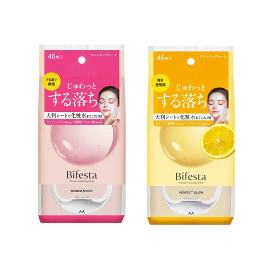 Mandom 卸妝 濕紙巾 Bifesta Uruochi 保濕卸妝濕紙巾系列 (精華保濕/完美光澤）