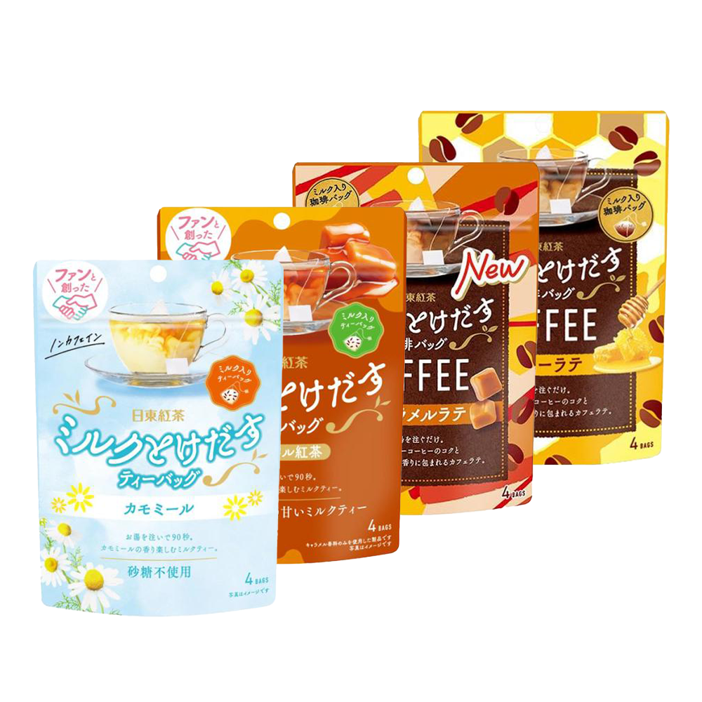 Nitto 日東紅茶 飲品 茶包 日東紅茶 紅茶奶茶包 1袋（含4包)