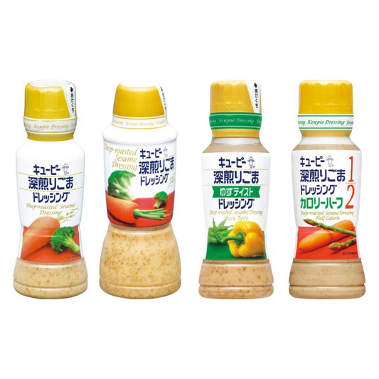 Kewpie 沾醬 沙拉醬 芝麻醬 深烤芝麻醬 經典 / 低卡版 / 柚子風味