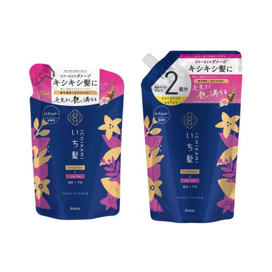 Kracie葵緹亞 Ichikami 女髮護色煥澤護髮乳 補充裝 330g / 補充裝 660g