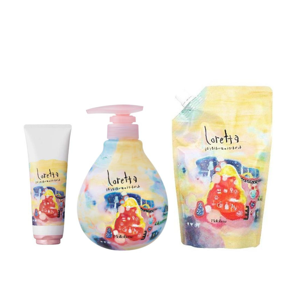 be-x Loretta 蘿莉塔 潤髮乳 想要潤澤的日子潤髮乳 240g / 500g / 補充裝 400g