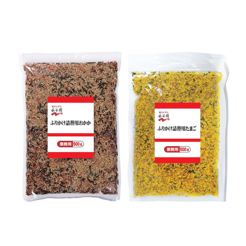 Nagatanien 永谷園 食品 香鬆 業務用 香鬆補充包 1袋 (500g) - 鰹魚 / 蛋