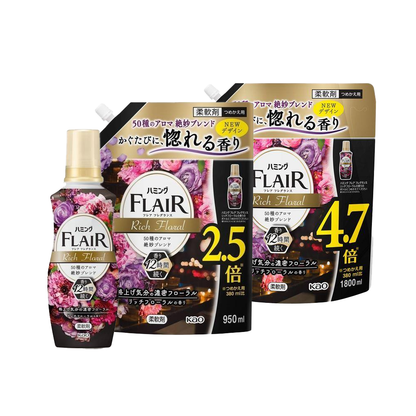 KAO 花王 衣物 柔軟精 Humming Flaie 香水衣物柔軟精系列