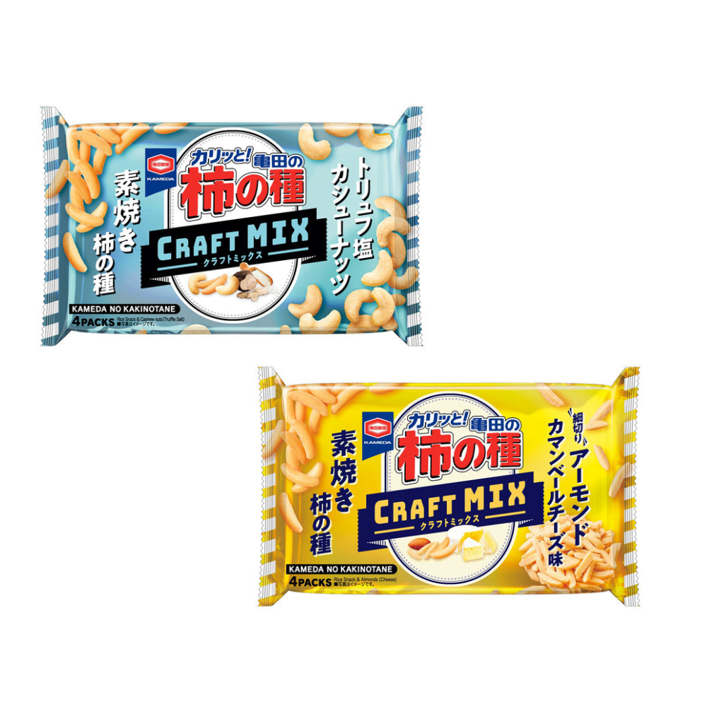 龜田製菓 龜田柿種米果 綜合款 70g (杏仁/腰果)