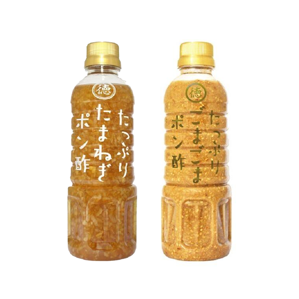 Tokushima Sangyo 德島產業 調味料 柚子醋 系列 400ml（芝麻/洋蔥）