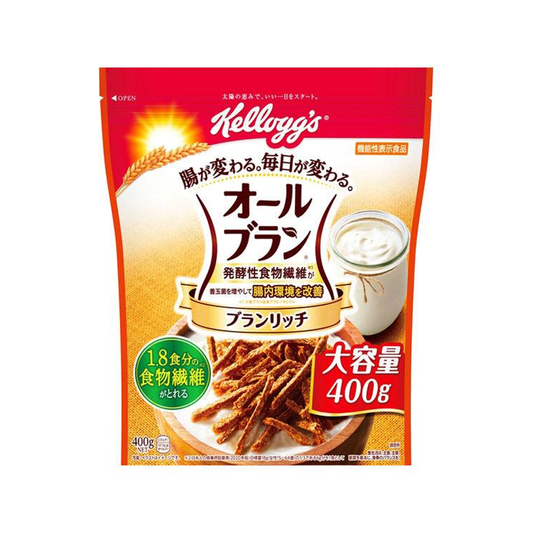 Japan Kellogg 日本家樂氏 食品 全麥麩穀物棒 400g