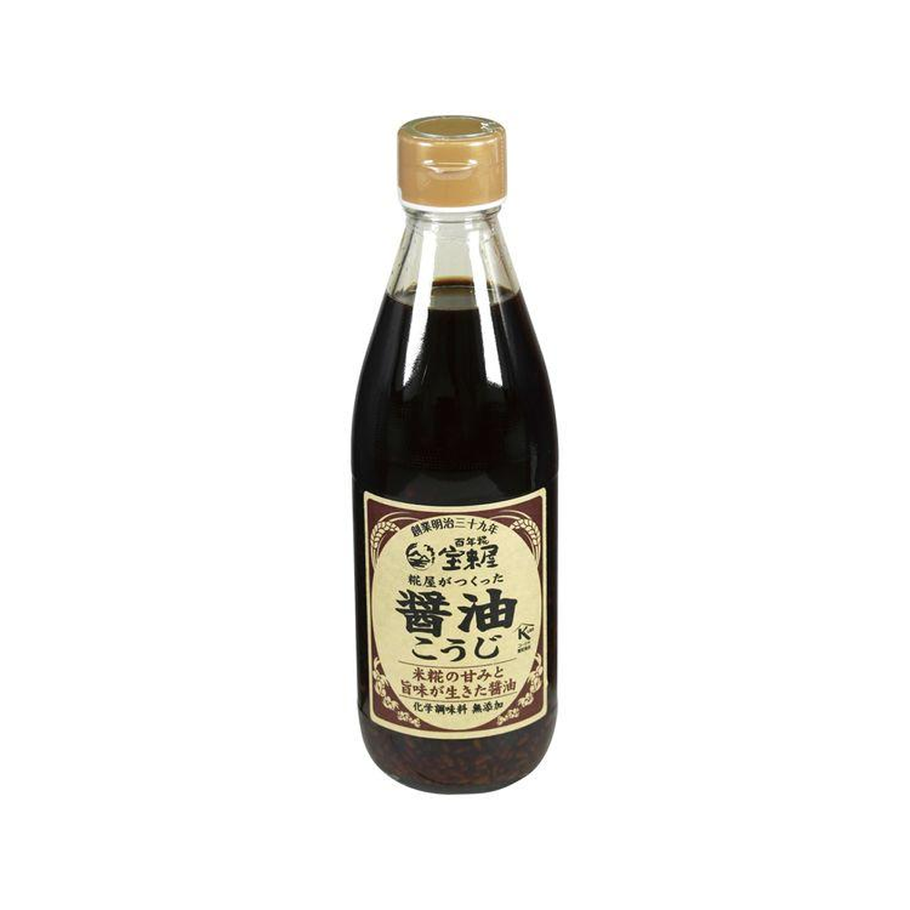 HORAIYA 調味料 醬油 Kojiya 米麴醬油 340ml