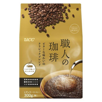 UCC上島咖啡 職人咖啡 經典苦味混合咖啡（濾掛咖啡/咖啡粉）
