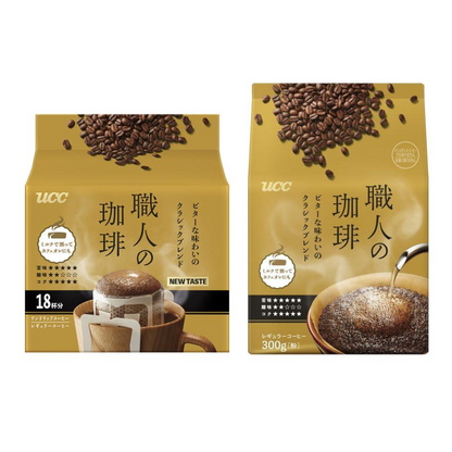 UCC上島咖啡 職人咖啡 經典苦味混合咖啡（濾掛咖啡/咖啡粉）