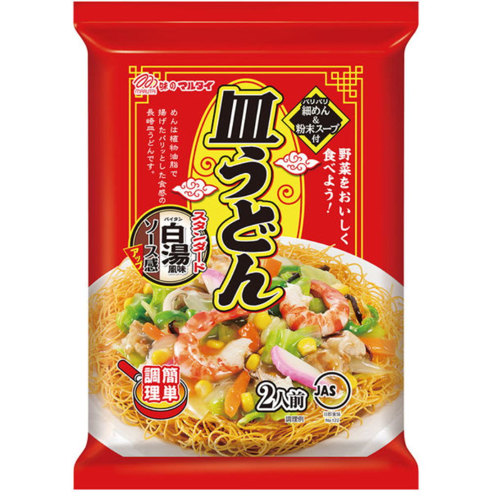 Marutai丸太 長崎皿烏龍 108g（醬油風味/白湯風味）