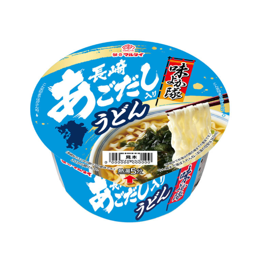 Marutai丸太 Ajiyokatai 飛魚高湯長崎烏龍麵 63g