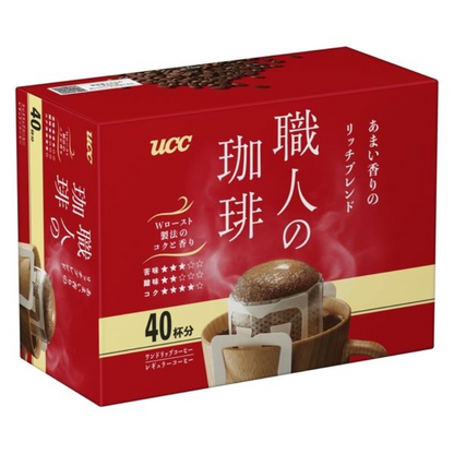 UCC 上島咖啡 咖啡 濾掛式 職人咖啡 濾掛式咖啡系列 16/36/40杯份 (濃郁 / 溫和 / 特調)