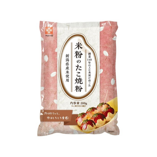 Kitoku Shinryo 木德神糧 章魚燒粉 新潟縣 在來米章魚燒粉 1包/200g