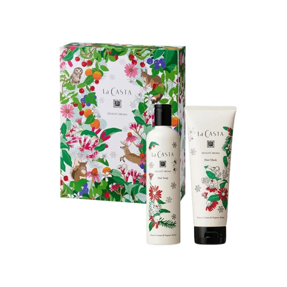 La Casta 蕾珂詩 護髮 洗髮精 髮膜 Delight Aroma 閃耀季節限定：奢華髮妝禮盒