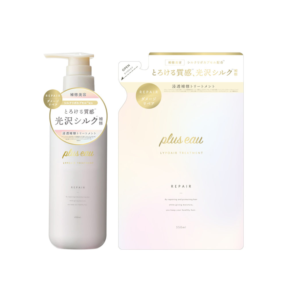 Tada多田 plus eau 潤髮乳 LYPOAIR系列 潤髮乳 450mL / 補充裝 350mL