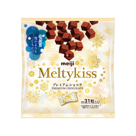 明治 Meltykiss 雪吻巧克力 濃郁巧克力 袋裝 124g