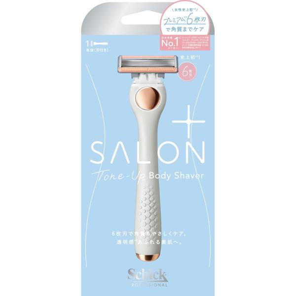 Schick 舒適牌 女用 刮毛刀 Salon Plus 舒綺極 6刀片仕女除毛刀