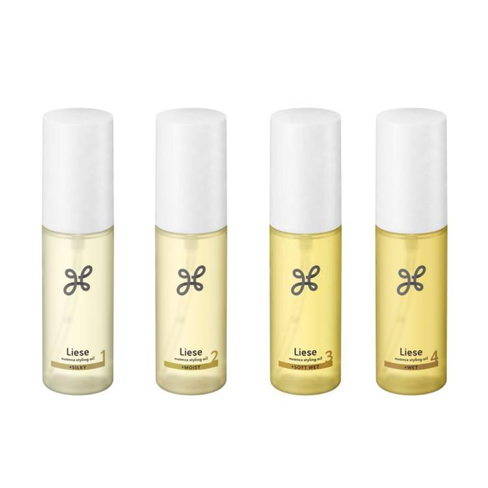 花王 Liese 莉婕 Nuance 造型髮油（+濕髮感/+絲滑/+髮ㄕㄨ感/+滋潤）80ml