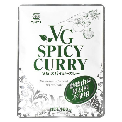 平和食品工業 咖哩 平和VG辣咖哩 180g / 香辣素絞肉乾咖哩 150g