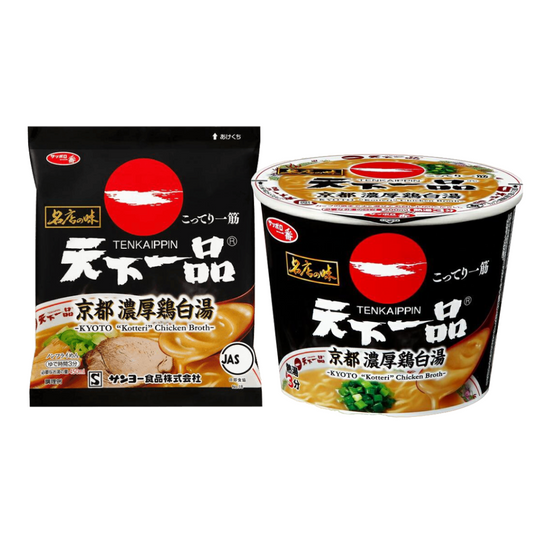 Sanyo Foods 三洋食品 札幌一番 名店風味 天下一品 京都濃厚雞白湯（袋裝麵/迷你杯）