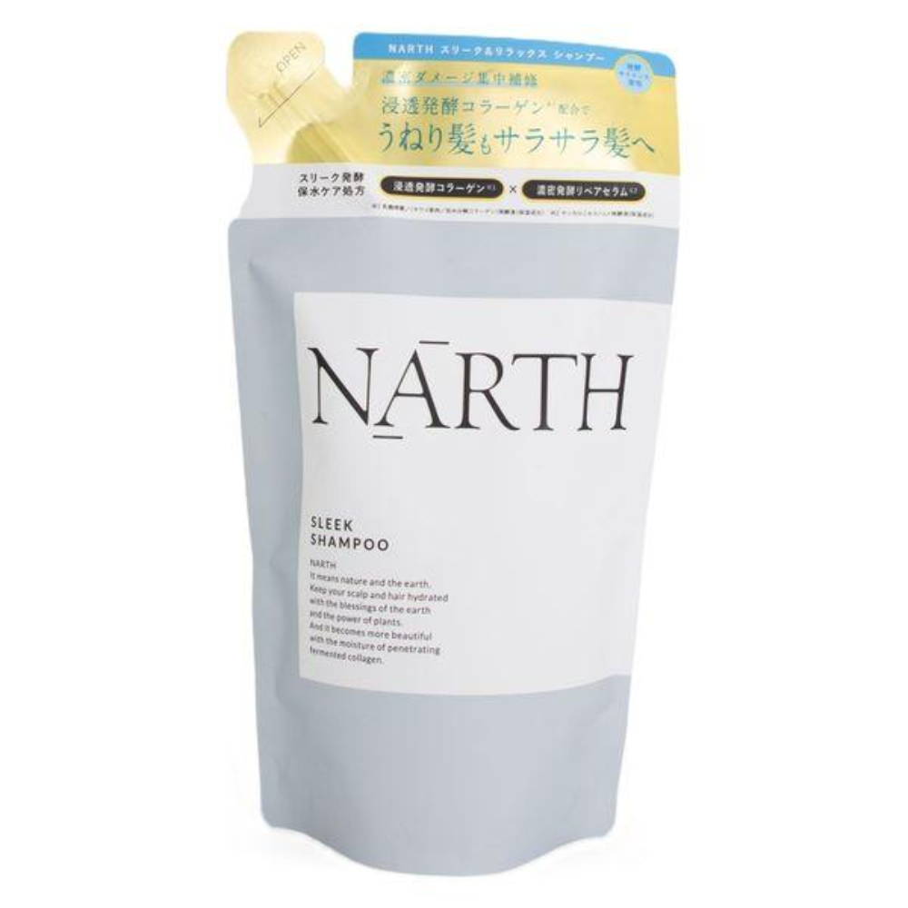yokilabo NARTH 洗髮精 滑順舒緩洗髮精 (420mL / 補充裝 350mL)