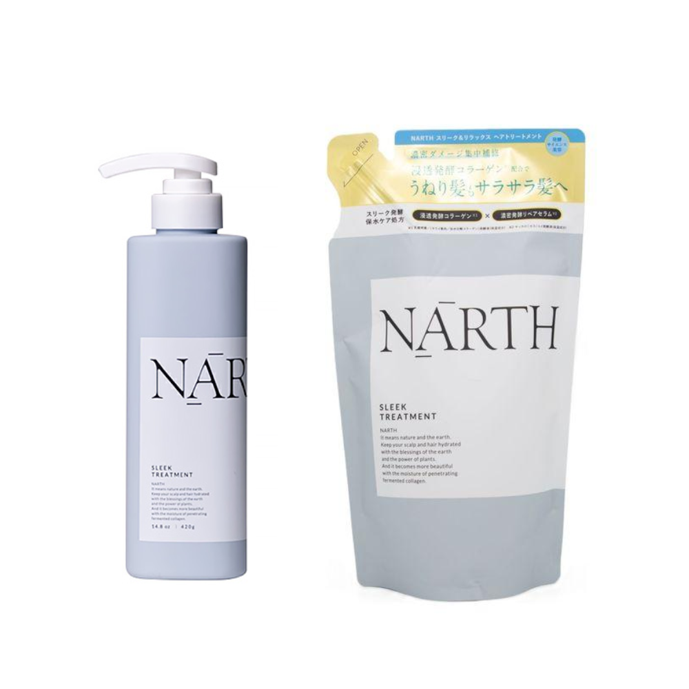 yokilabo NARTH 護髮乳 滑順舒緩護髮乳 (420g / 補充裝 350g)