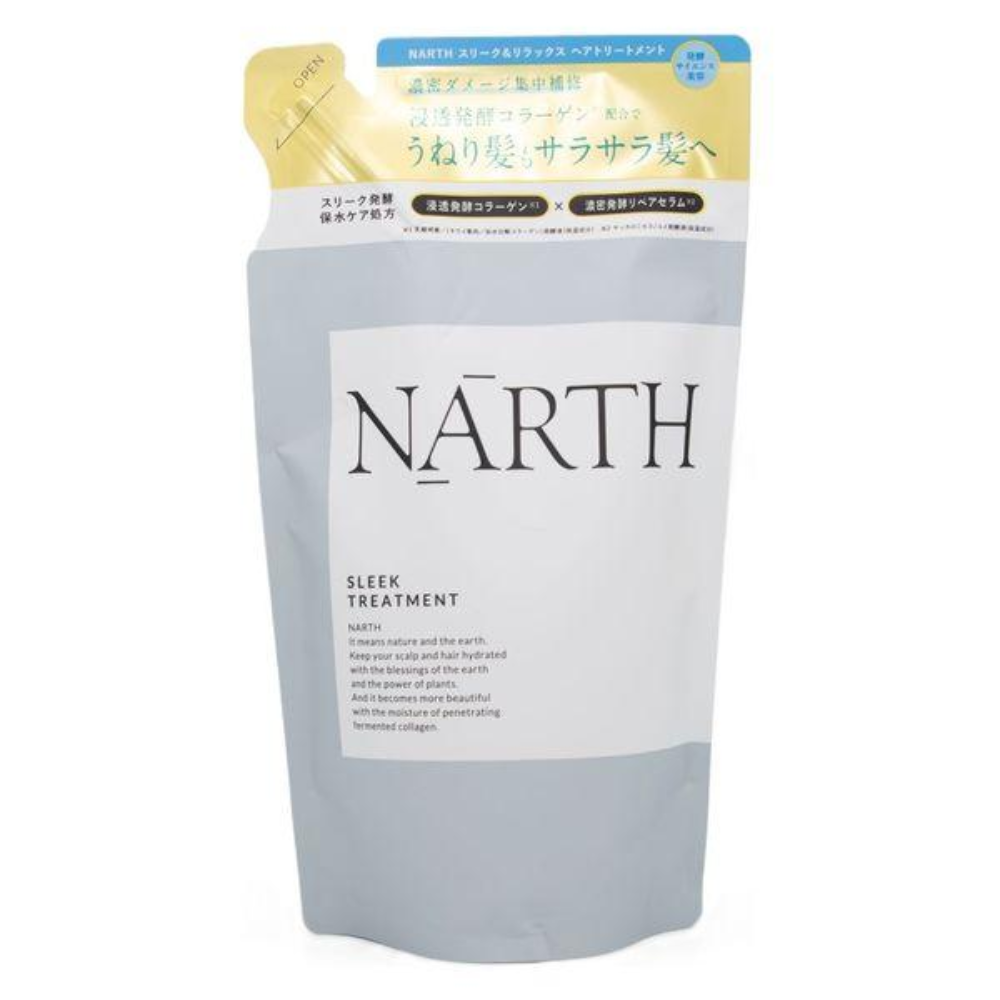 yokilabo NARTH 護髮乳 滑順舒緩護髮乳 (420g / 補充裝 350g)