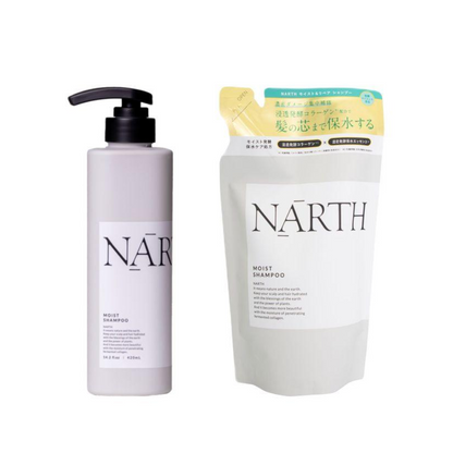 yokilabo NARTH 洗髮精 保濕修護洗髮精 (420mL / 補充裝 350mL)