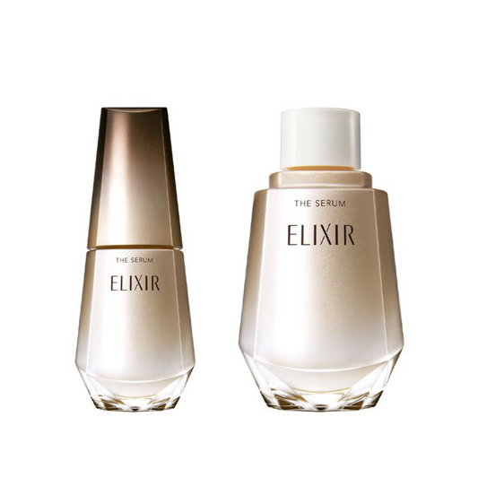 資生堂 ELIXIR怡麗絲爾 精華液 膠原新肌光速精華 50mL / 補充裝 50mL