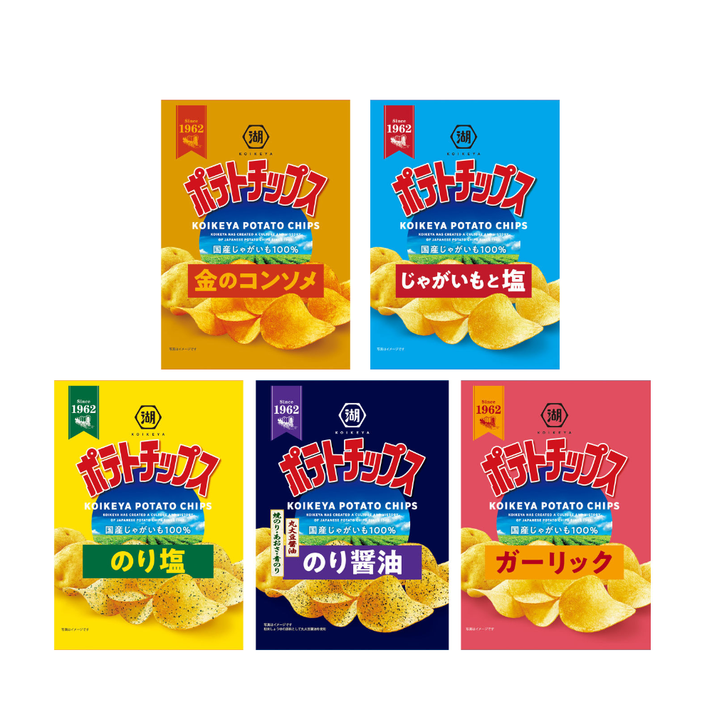 Koikeya 湖池屋 零食 洋芋片 湖池屋洋芋片系列