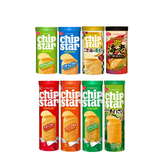 Yamaza Biscuit 山崎餅乾 零食 洋芋片 Chip Star洋芋片系列 S(小) / L(大)