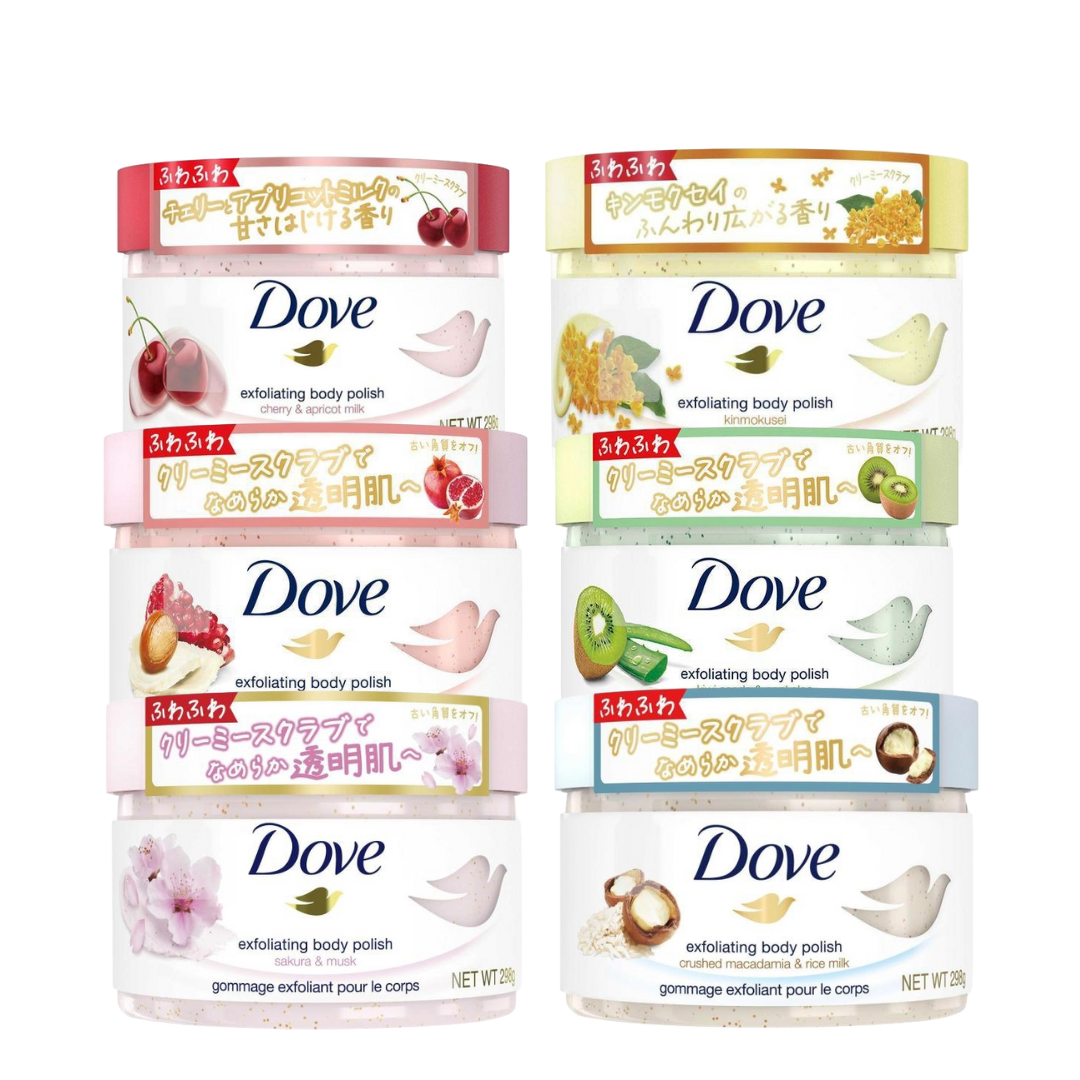 Unilever 聯合利華 保養 去角質 Dove 多芬 身體去角質霜系列 298g