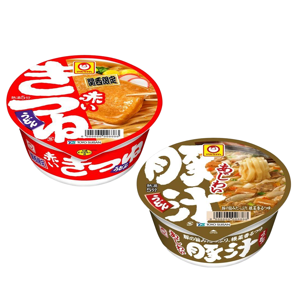 東洋水產 丸醬（豚汁風味烏龍麵/紅狐狸烏龍麵）1個