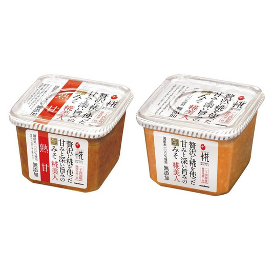 Marukome 丸米 Plus糀 (生味噌 糀美人熟甘風味 / 無添加 糀美人）650g