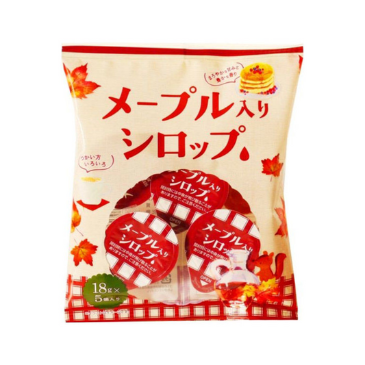 Sakura Food 櫻花食品工業  楓糖口味 糖漿 1袋（5個）