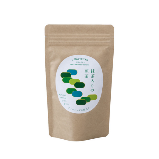 ujinotsuyu 宇治之露製茶 抹茶煎茶茶包 1 袋（內含 8 包）