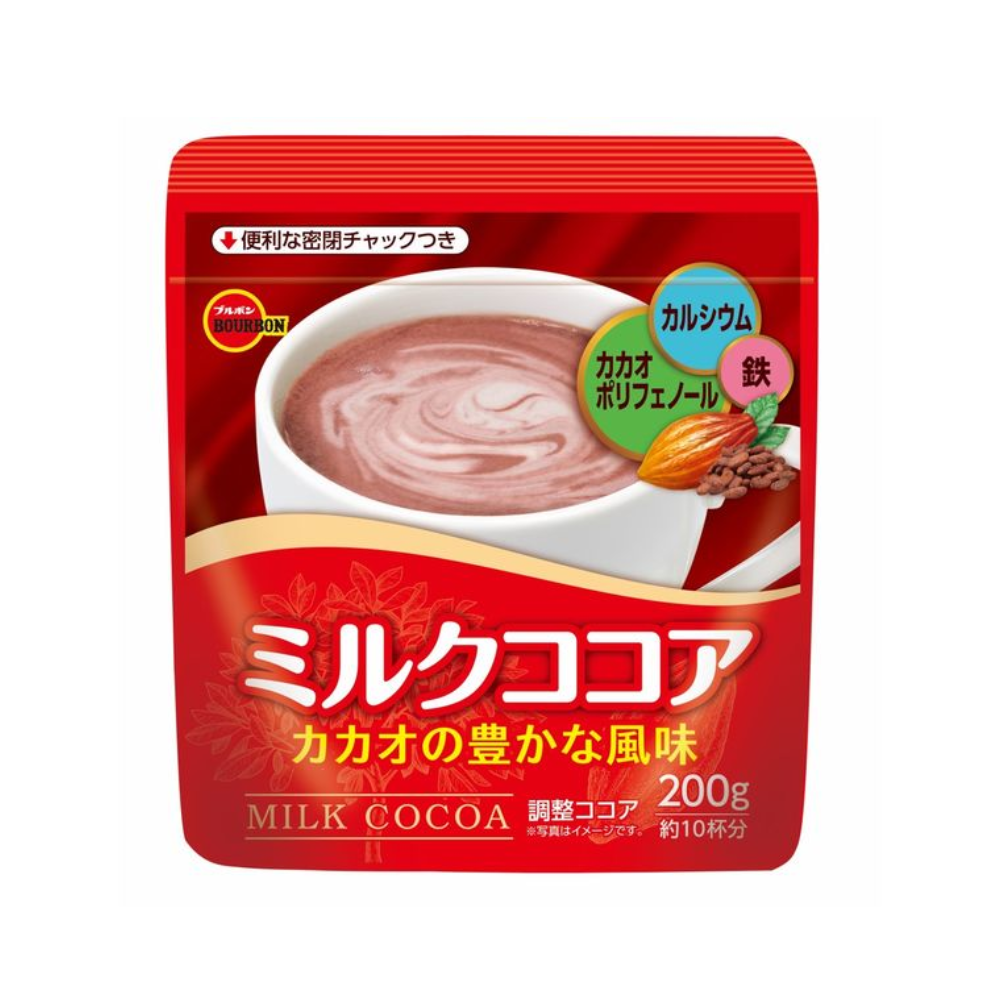 Bourbon 波本 牛奶可可 巧克力牛奶 沖泡粉 200g