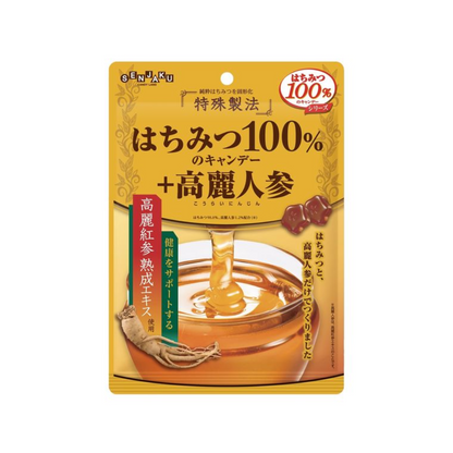 Senjaku Ame Honpo 扇雀飴本舗 100% 蜂蜜糖 高麗參 50g
