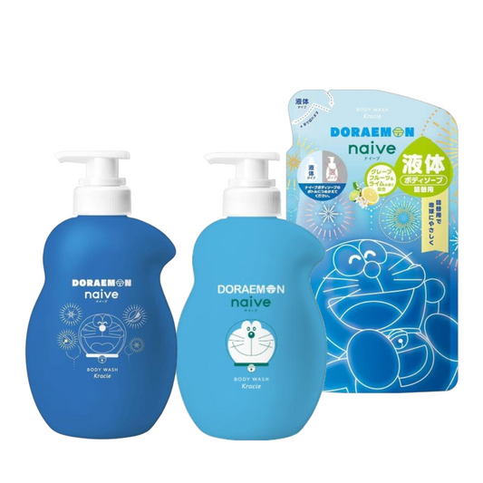 Naive 沐浴乳 (夏日哆啦A夢 / 哆啦A夢) 瓶裝 530mL / 補充包 360mL