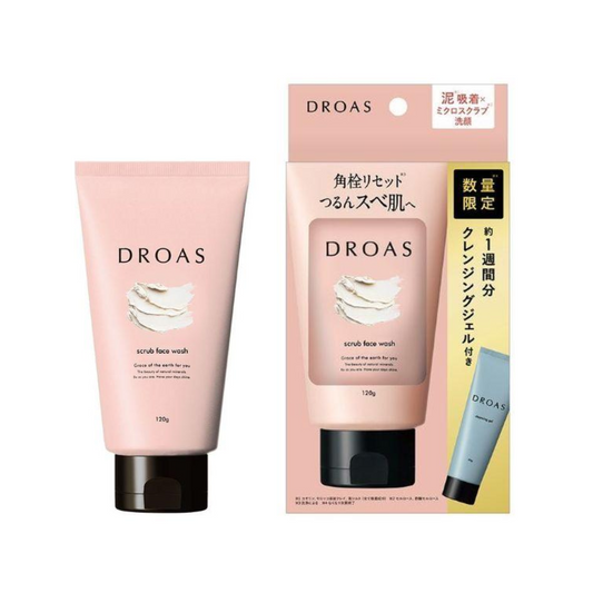 I-ne DROAS 泥漿溫和磨砂乳 120g / 附迷你卸妝凝膠套組 120g + 30g
