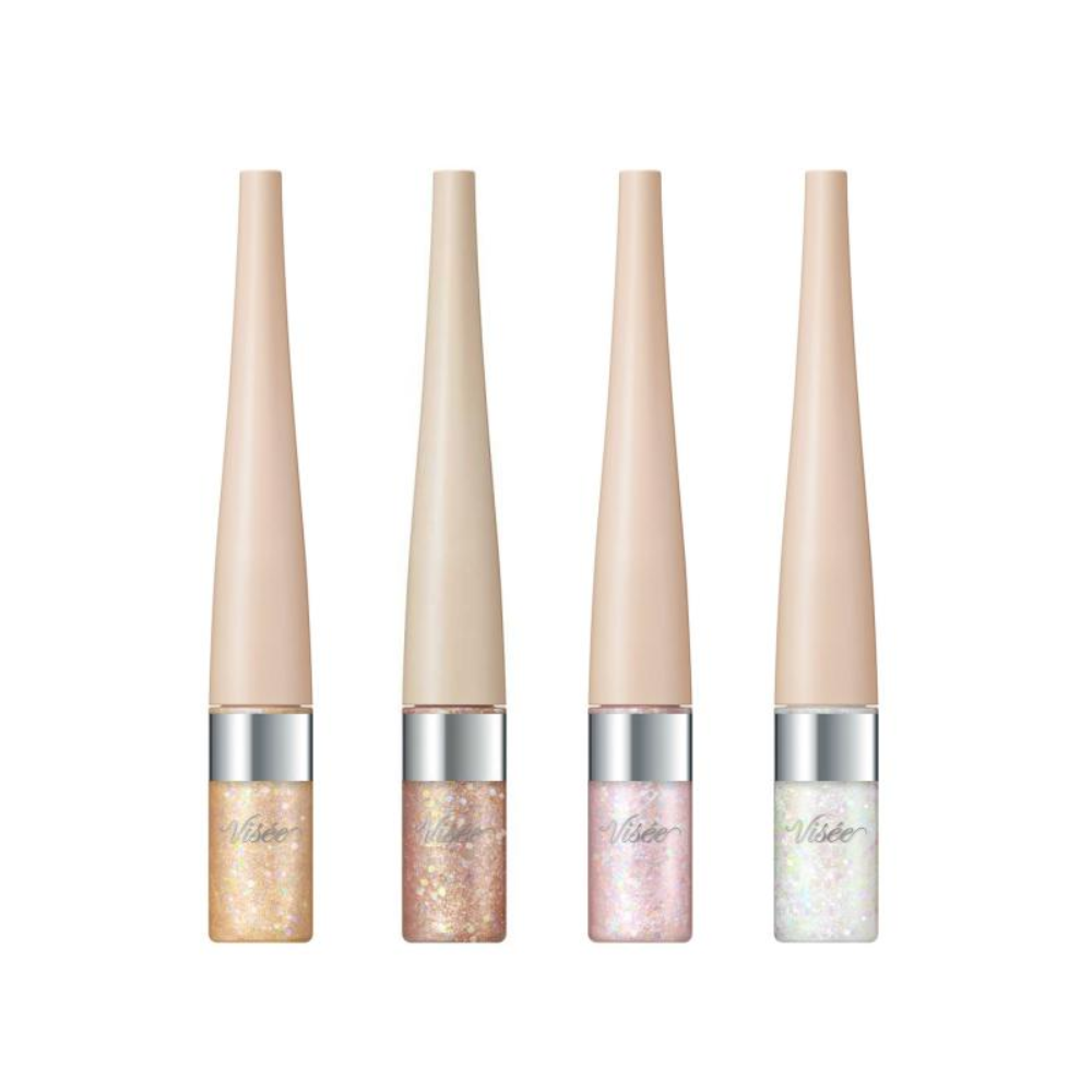 KOSE 高絲 Visee 3D 閃亮液體眼影 GD-2 / OR-4 / PK-3 / WT-1 3.3ml