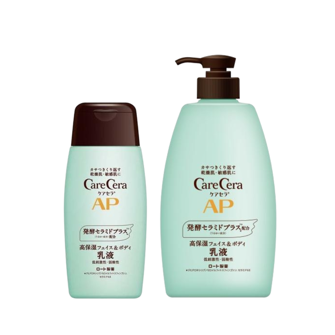 ROHTO 樂敦製藥 Carecera AP 乳液 臉部&身體乳 (200ml / 大容量 400ml)