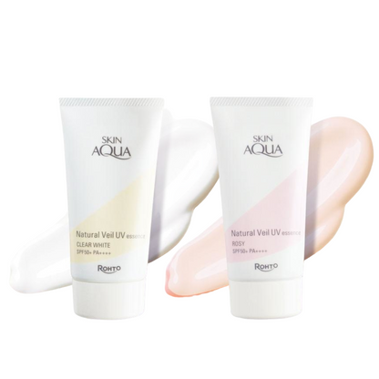 SKIN AQUA  Natural Veil UV 精華 透明白/玫瑰色 50g