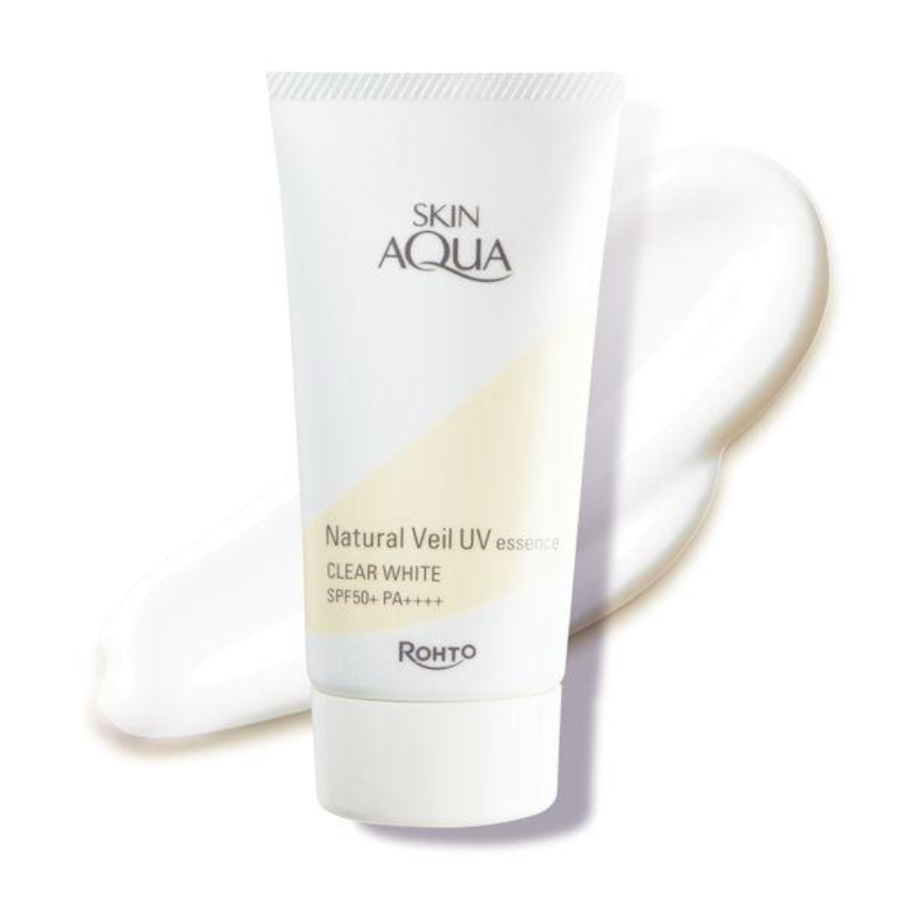 SKIN AQUA  Natural Veil UV 精華 透明白/玫瑰色 50g