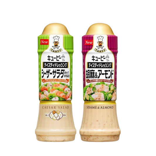 kewpie 美味沙拉醬 (凱撒沙拉 / 芝麻杏仁) 210ml