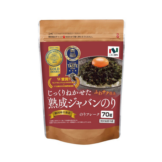 NICO-NICO NORI 熟成日本海苔 (無化學調味料) 70g