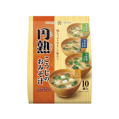 HIKARI MISO 喜康瑞 圓熟米麴味噌湯 1包（10入)