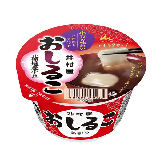 Imuraya 井村屋 北海道年糕紅豆湯 38g